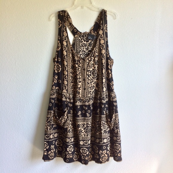 ASOS Curve Dresses & Skirts - ASOS Curve | Paisley Floral Pinafore Dress